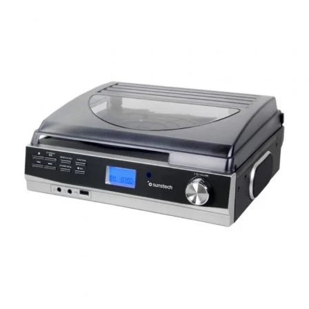 Tocadiscos Sunstech PXR23/ Bluetooth/ Radio FM/ Conversor a MP3 Tocadiscos Sunstech PXR23/ Bluetooth/ Radio FM/ Conversor a MP3